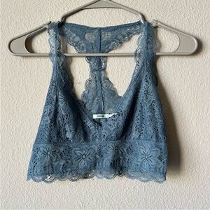 Urban Outfitters Kimchi Blue Lace Bralette in Blue